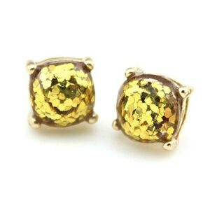5/$25 Gold Glitter Gold Tone Earrings